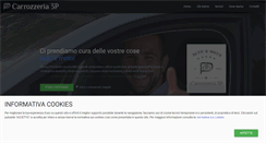 Desktop Screenshot of carrozzeria3p.com
