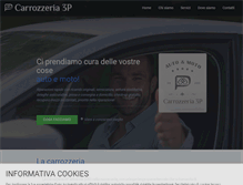 Tablet Screenshot of carrozzeria3p.com